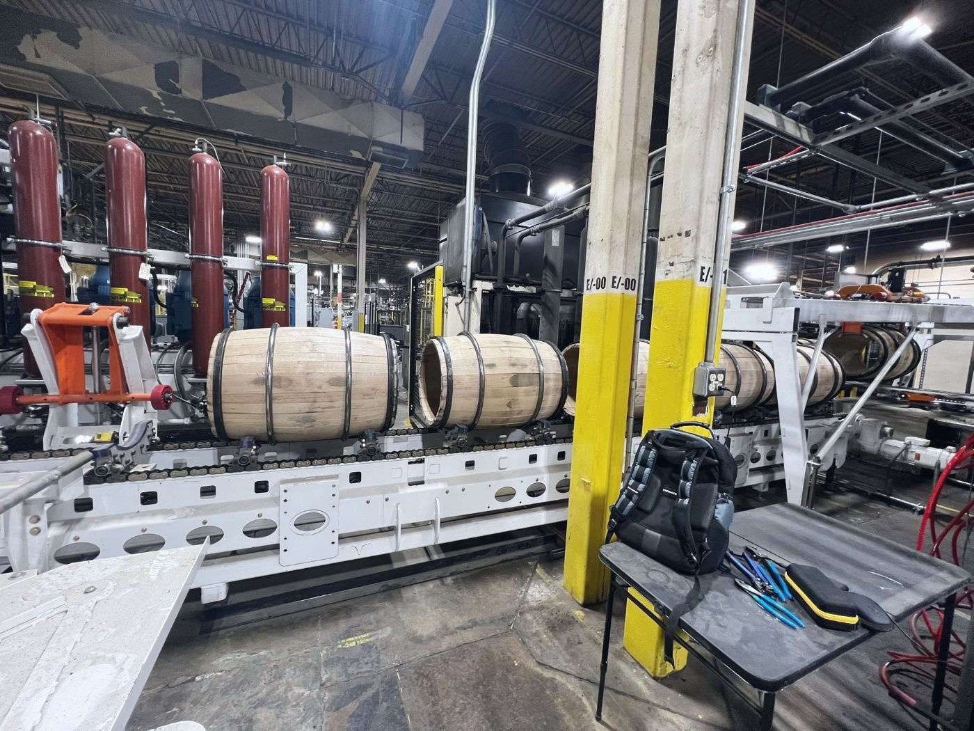 Barrel Handling Machines for Two Bourbon Cooperages — photo 5