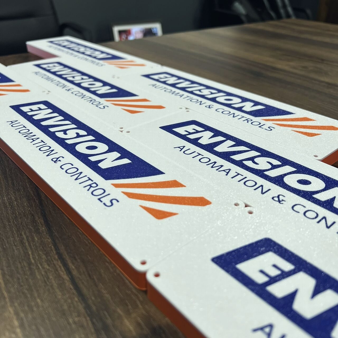 Envision machine nameplates