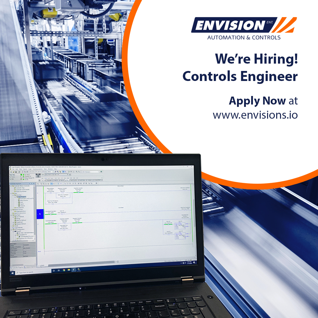 We’re Hiring – Controls Engineer