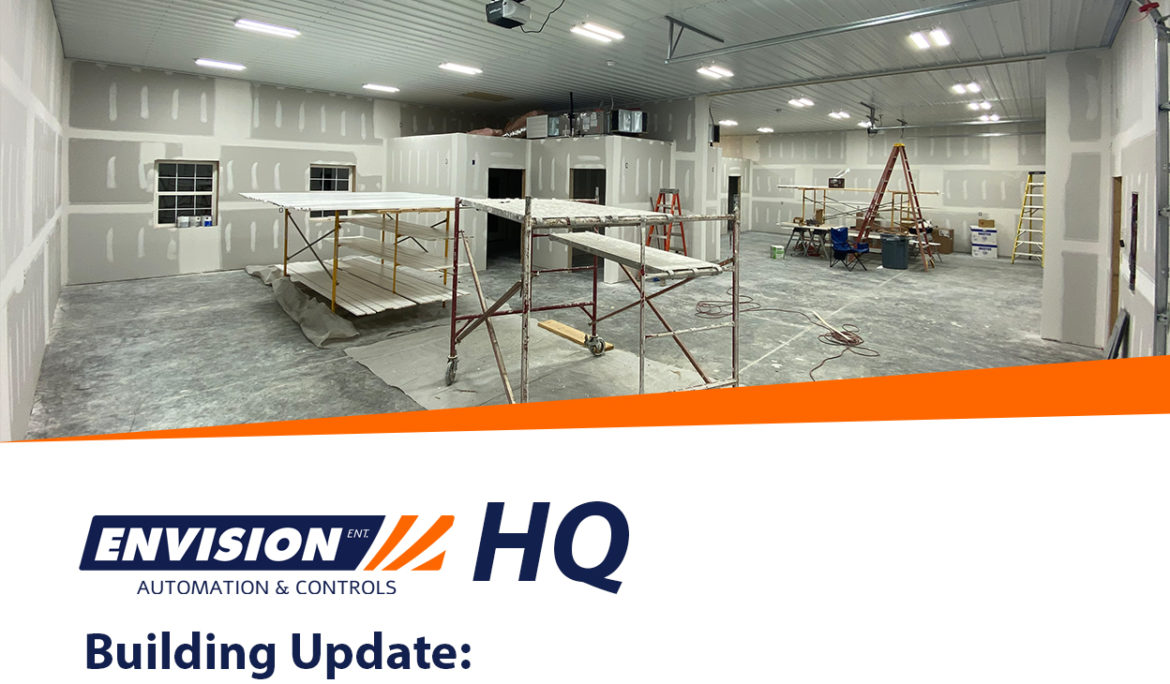 Building Update: Drywall Complete